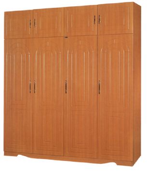 Pvc Four Door Wardrobe